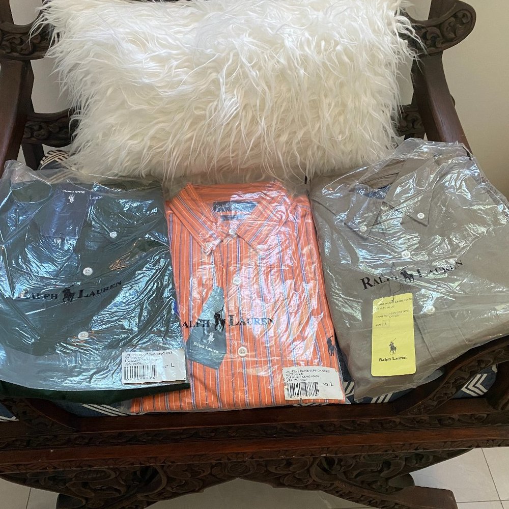 Ralph Lauren Men's Long Sleeve Button-down Shirts